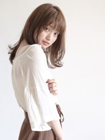 アヌーク トケ(AnouK TOKE) 【AnouK-TOKE-】ゆるウェーブ×ベージュブラウン