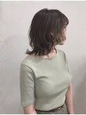 【ALIUS 池袋 小川】シアー髪×ソフトウルフ×暗髪オリーブ