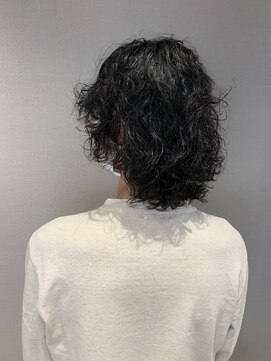 リリ(Liri material care salon by JAPAN) メンズウルフパーマ