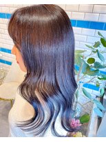 シー バイ ロンド 新宿(Sea by Lond) 【お客様ヘア】韓国風ワンホンヘア