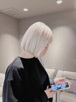 ベレーザシェルト(Beleza scelto)&nbsp;ホワイトカラー_ブリーチ3回