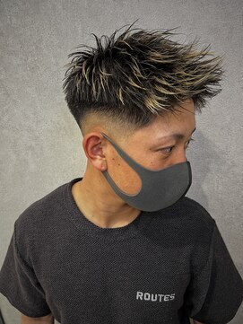 グラベント(Gravent) 【gravent住吉】ツーブロック束感×メンズショート