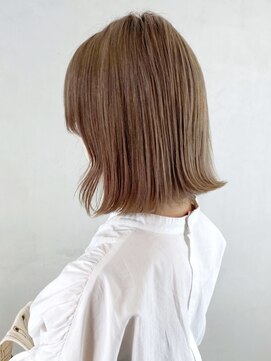 アイティーバイアルバム 下北沢店(IT by ALBUM) ブラウンボブ_外ハネボブセクションカラー_ba360381