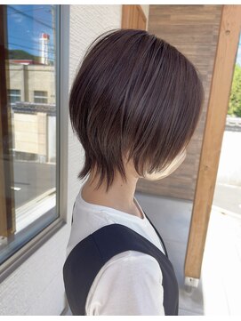 ラポードヘアークラフト(RAPPORD hair craft) ウルフボブ×アッシュベージュ