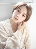 大人可愛い小顔ショート206