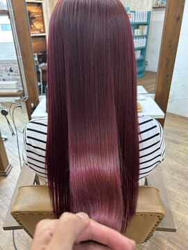 ヘアリゾート リノ(Hair resort Lino) 『9トーンピンクカラー×TOKIOトリートメント』