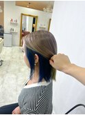 ミルクティーandブルー