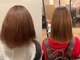 アズーラメモリアル(AZURA)の写真/髪質やお悩みに合わせて3種類のストレートメニューからご提案！毛先まで艶やかなストレートヘアが叶う☆