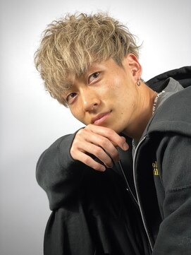 ヒロギンザ 大阪本店(HIRO GINZA) ソフトツイスト×ブリーチカラー