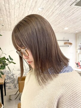 ボコカ(bococa) 【macana指名】ケアブリーチ ベージュカラー