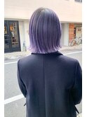【till_kage】切りっぱなしボブ + ブルーバイオレット