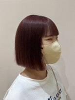 モリオ フロム ロンドン イオンモール 熊本店(morio FROM LONDON)&nbsp;【morio熊本】暖色ブラウン×切りっぱなしボブ