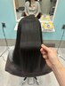 「広がり・うねり解消」カット＋美髪矯正」 ￥ 19900【藍住】