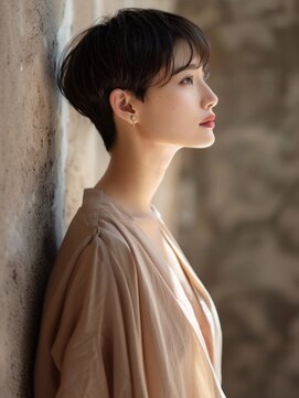 アルトリスト(Altruist Aging×HAIR&SPA) ☆イメチェンピンクベージュアンブレラカラー前髪クールショート