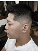 ラインアップ スキンフェード ウェーブアップスタイル