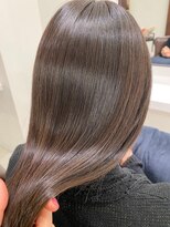 ウプヘアサロン&nbsp;ピンクブラウンカラー@岡田華子