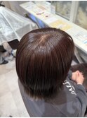 脱白髪染め+水素ケア