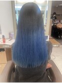 ナチュラルブルーグラデーションカラー