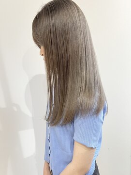 スイヘアデザイン 久留米(suii.. hair design) くすみブラウン／髪質改善/トリートメント/aujua/NOBU