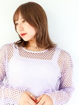 ガリカ 両国(Gallica)&nbsp;モテ髪くびれミディ/くびレイヤー/透明感オリーブ