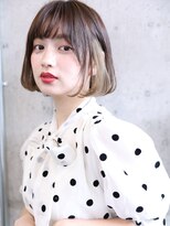 ジェニーバイメノン(JENNIE by Menon)&nbsp;シンプルボブ　インナーカラー　タンバルモリ