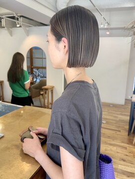 ヨハク 大阪梅田中崎町(yohaku) <5>切りっぱなし・ショート♪ブリーチ・メンズカットも人気