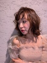 ヘアサロン アティリー(Hair Salon Attirer)&nbsp;西梅田/ボブ/グレーベージュ/白髪ぼかし/ハイライト/ベージュ