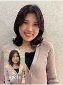 似合わせカット/ヘアアレンジ/パーソナルカラー/30代