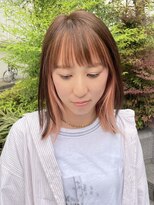 マーシアバイアルティナ 蒲田店(Marcia by artina)&nbsp;ペールオレンジ/ハッシュカット/ヘイリーボブ