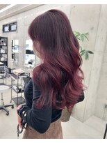 リノート バイ エゴル 名古屋(LINOET by ENGOL) 【LINOET 名古屋】佐藤まいらバーガンディー/ワインレッド