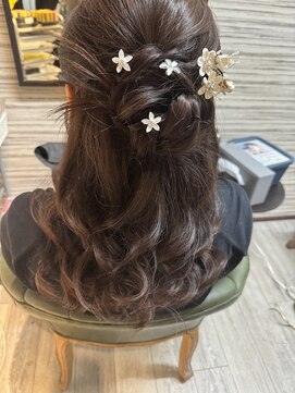 カチモリハーフアレンジ