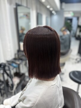 クレット(CLETO) ぱっつん朝楽ちんボブ　by稲川弥生