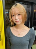 10代20代30代ぷつっとボブ大人ボブ顔まわりレイヤー髪質改善仙台