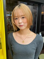 ミリ(mm)&nbsp;10代20代30代ぷつっとボブ大人ボブ顔まわりレイヤー髪質改善仙台
