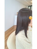 パーチェヴィータ(Pace vita)&nbsp;透明感カラー+3ステップトリートメントで爆ツヤ！