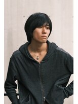 ブークル(boucle) メンズミディアム 長めショート 簡単スタイリング