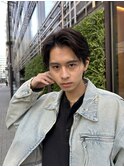毛流れセンターパート