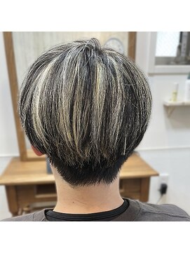 パラソル 馬込(Parasol) メンズ立体ハイライトショート