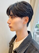 バイオレット 表参道店(Violet) ニュアンスパーマナチュラルセンターパートフェザーパーマ