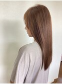 艶髪　明るめカラー