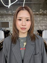 ステップボーンカットオオサカ(STEP BONE CUT OSAKA Via TICK-TOCK)&nbsp;【ステップボーンカット】ローライトデザインレイヤースタイル