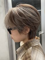 ニコトウキョウ 新宿(nico TOKYO) ミルクティーベージュデザインなからーブリーチ