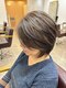 アグ ヘアー ナチュラル 王子店(Agu hair natural)の写真/白髪ぼかし×艶カラーで、いつもの白髪染めをもっとお洒落に♪