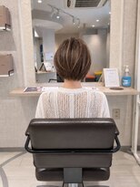 ヘアーサロン ビーネ(Hair salon Bi-ne)&nbsp;自然になじむ白髪ぼかし大人ボブ☆