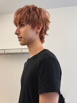 ワビ(wabi)&nbsp;くせ毛風ハイトーンマッシュ