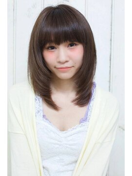 アッシュ 保土ヶ谷店(Ash) モテ髪セミロング