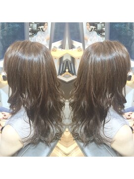 エイト プラット 渋谷2号店(EIGHT plat) パールアッシュグレージュバレイヤージュ【渋谷】【渋谷駅】