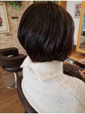 軽めの前下がりボブ