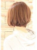 【３０代・４０代・５０代】毛流れが綺麗なナチュラルボブ