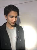 メンズショートかき上げバング☆